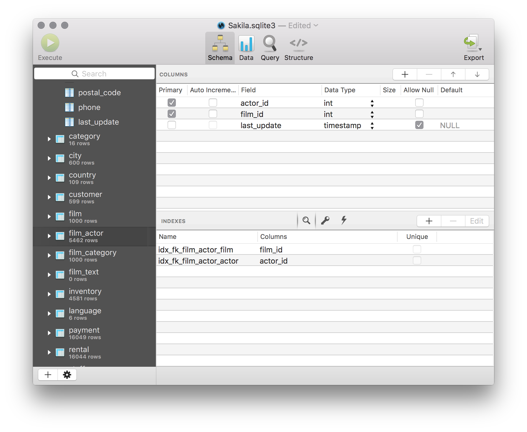 sqllite database editor for mac